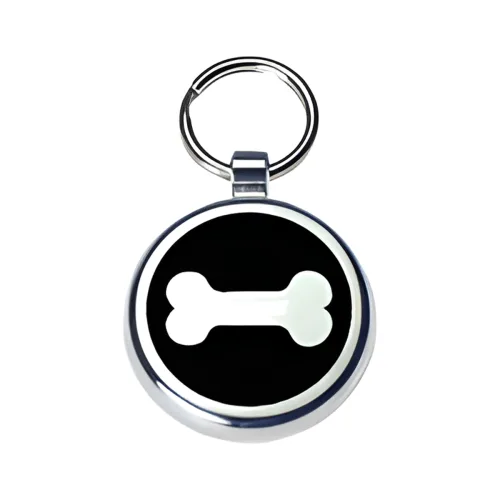 Medium Bone pet ID tag