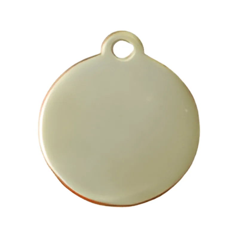 Medium Round pet ID tag