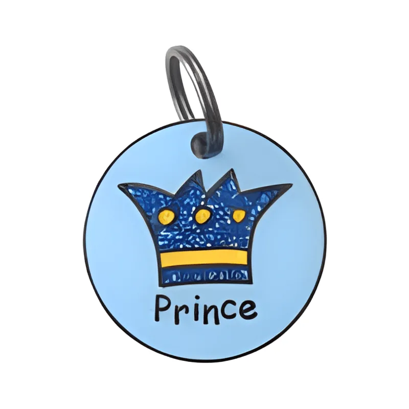 Prince ID Tag pet ID tag in Small