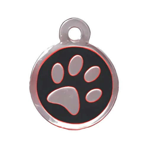 Small Paw Print pet ID tag by Pet Passion