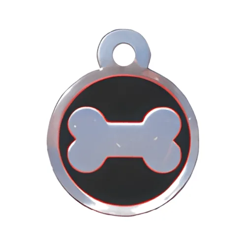 Small Bone pet ID tag by Pet Passion