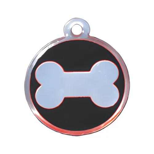 Medium Bone pet ID tag by Pet Passion