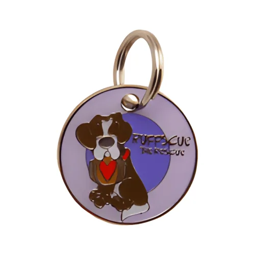 Ruffscue the Rescue pet ID tag by Dogoscope