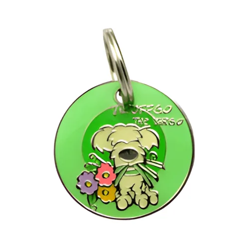 Viruffgo the Virgo pet ID tag by Dogoscope