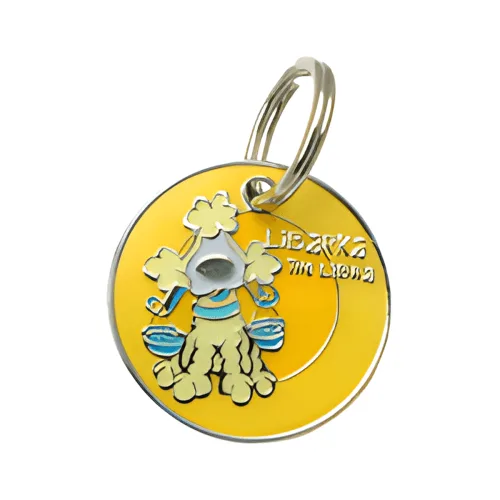 Libarka the Libra pet ID tag by Dogoscope
