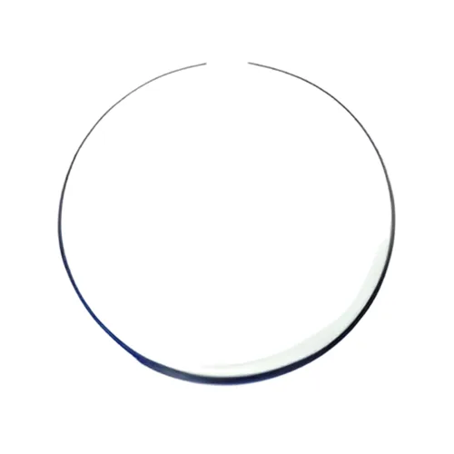 Medium Round Silver ID Tag pet ID tag
