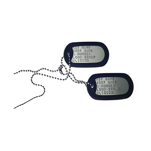 Bright Stainless Dog Tag set pet ID tag