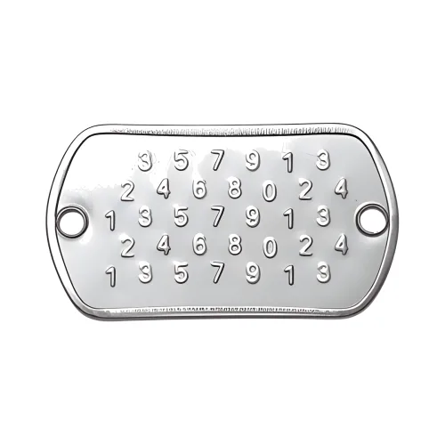 Twin Hole Tag pet ID tag