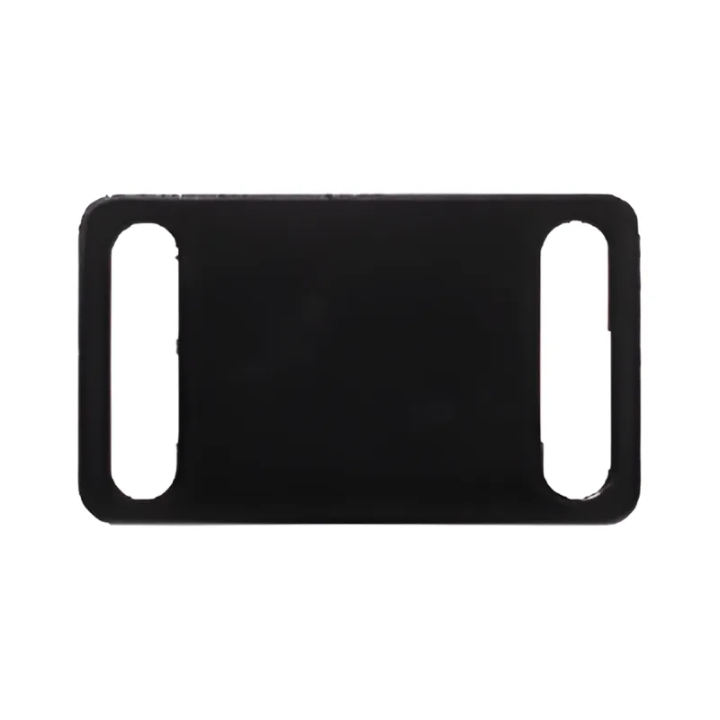 Medium Slider pet ID tag in Black