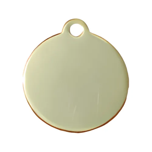 Large Round pet ID tag