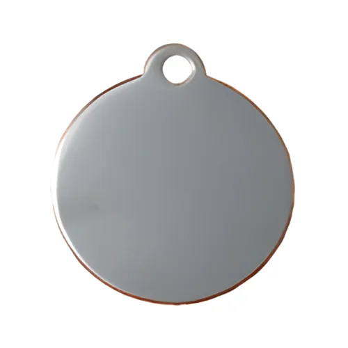 Large Round pet ID tag