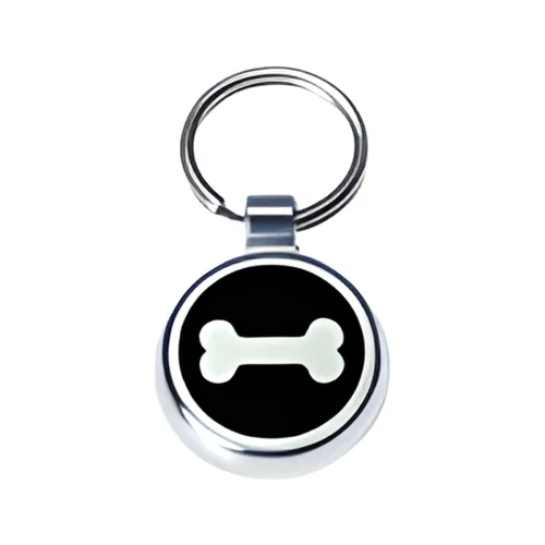 Small Bone pet ID tag