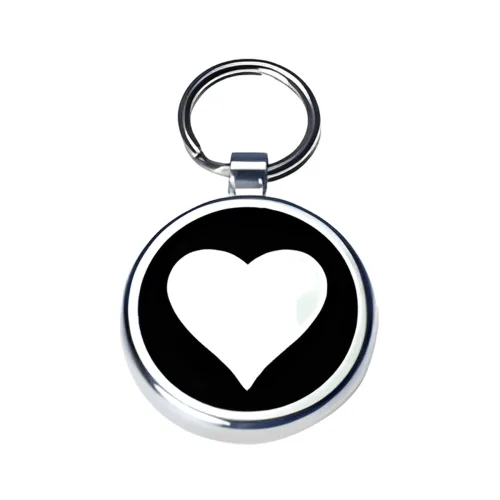 Medium Heart pet ID tag
